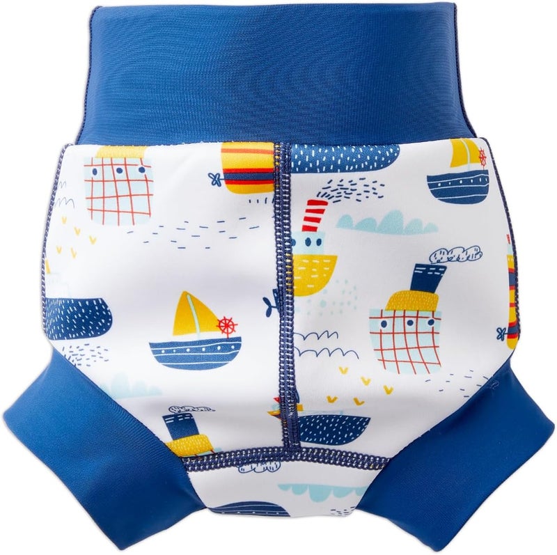 Splash About Happy Nappy Reusable Swim Diaper, Tug Boats, 12-24 Months - Image 2